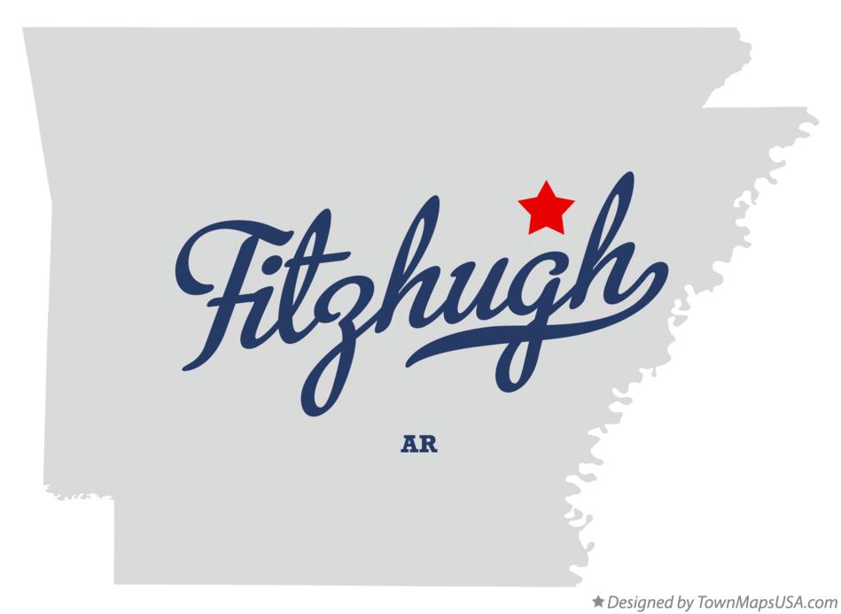 Map of Fitzhugh, AR, Arkansas