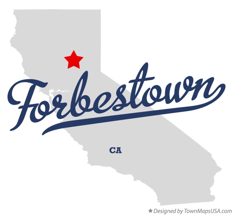 Map of Forbestown, CA, California