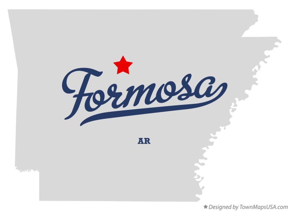 Map of Formosa, AR, Arkansas