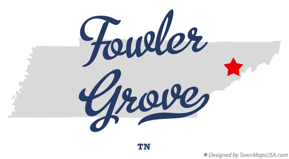 Map of Fowler Grove, TN, Tennessee