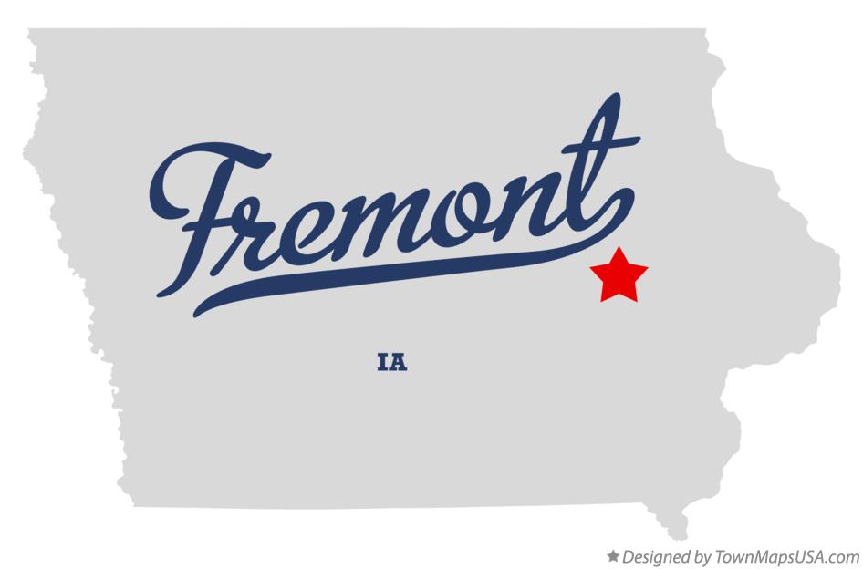 Map of Fremont, Benton County, IA, Iowa