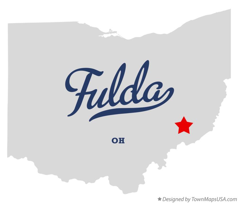 Map of Fulda, OH, Ohio