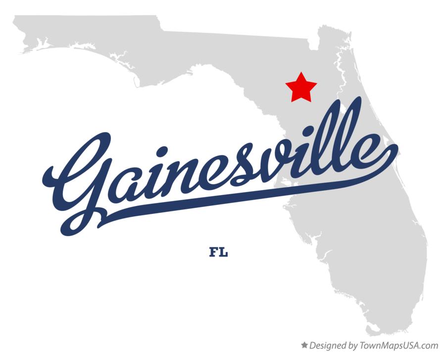 Where Is Gainesville Fl On A Map Nedda Viviyan