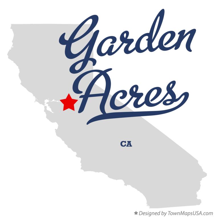 Map of Garden Acres, CA, California