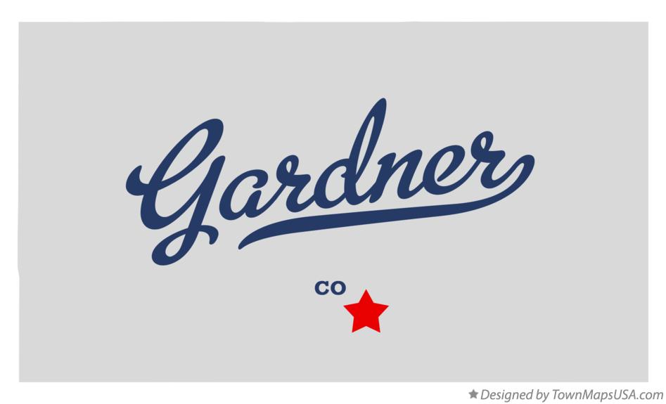 Map of Gardner, CO, Colorado