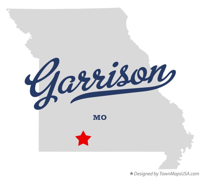 Map of Garrison, MO, Missouri