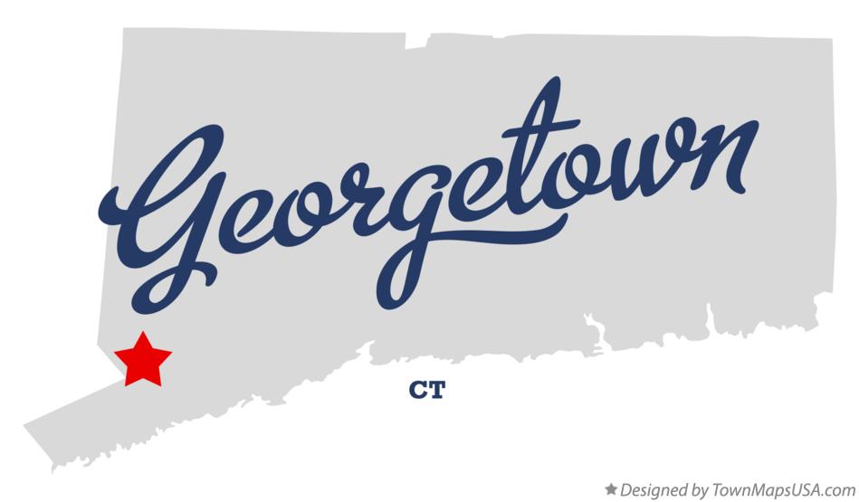 Map of CT, Connecticut