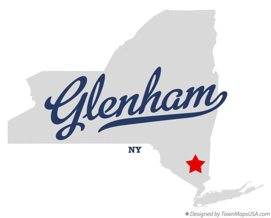 Map of Glenham, NY, New York