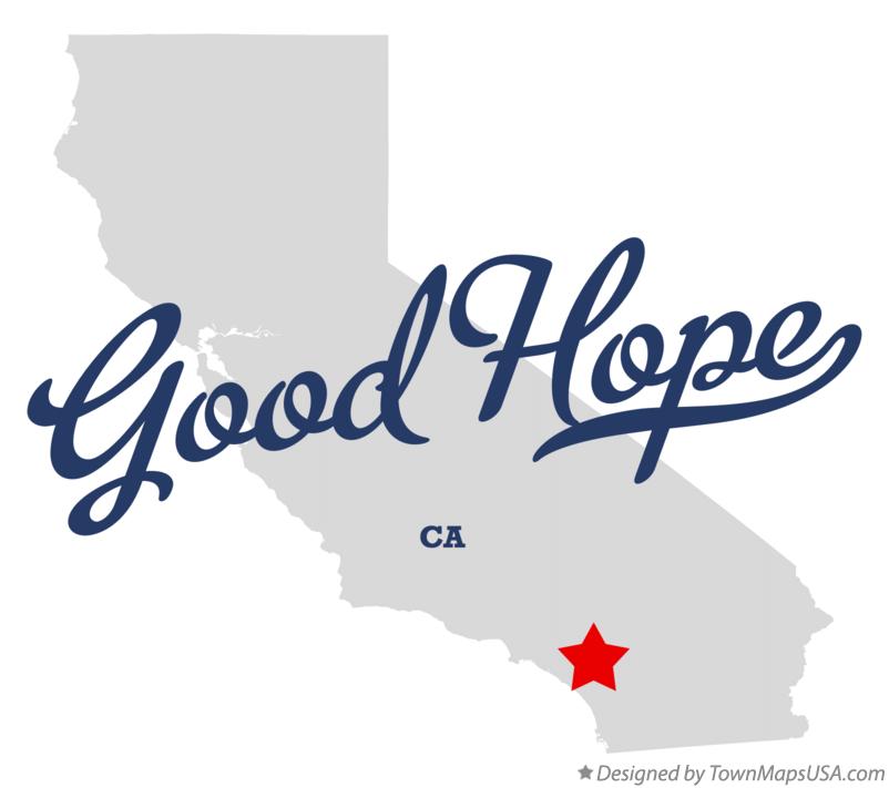 Map of Good Hope, CA, California