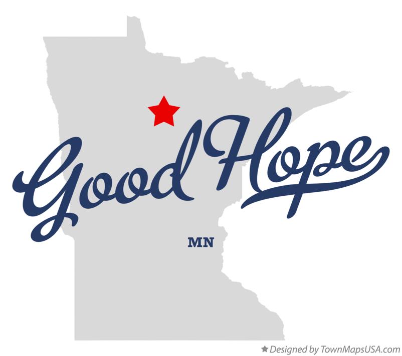 Map of Good Hope, Itasca County, MN, Minnesota