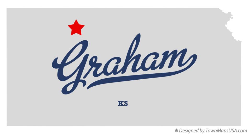 Map of Graham, KS, Kansas