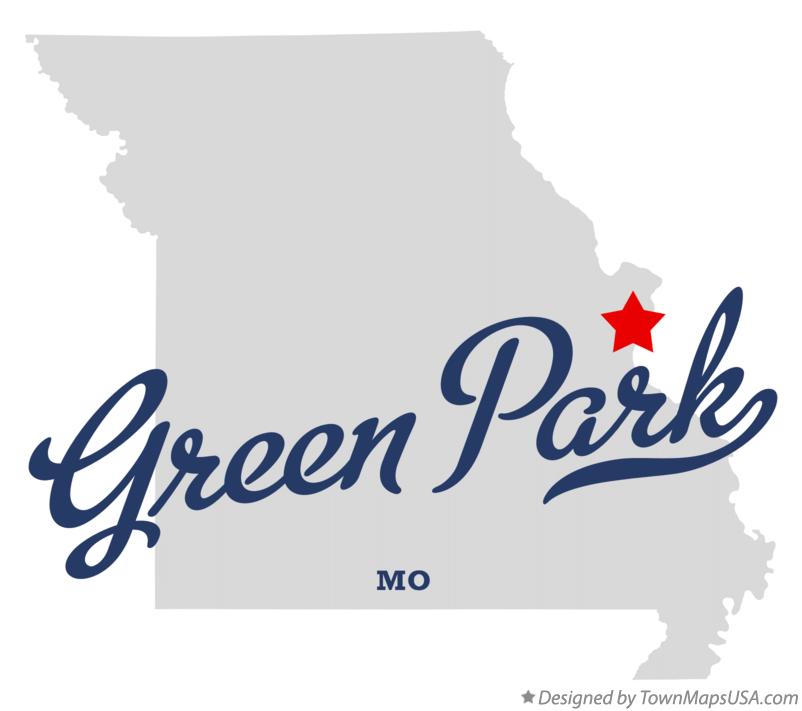 Map of Green Park, MO, Missouri