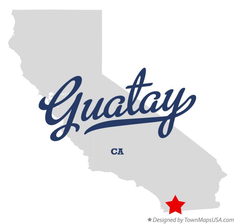 Map of Guatay, CA, California