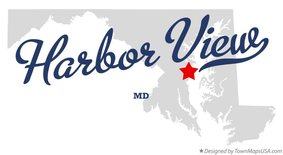 Map of Harbor View, MD, Maryland