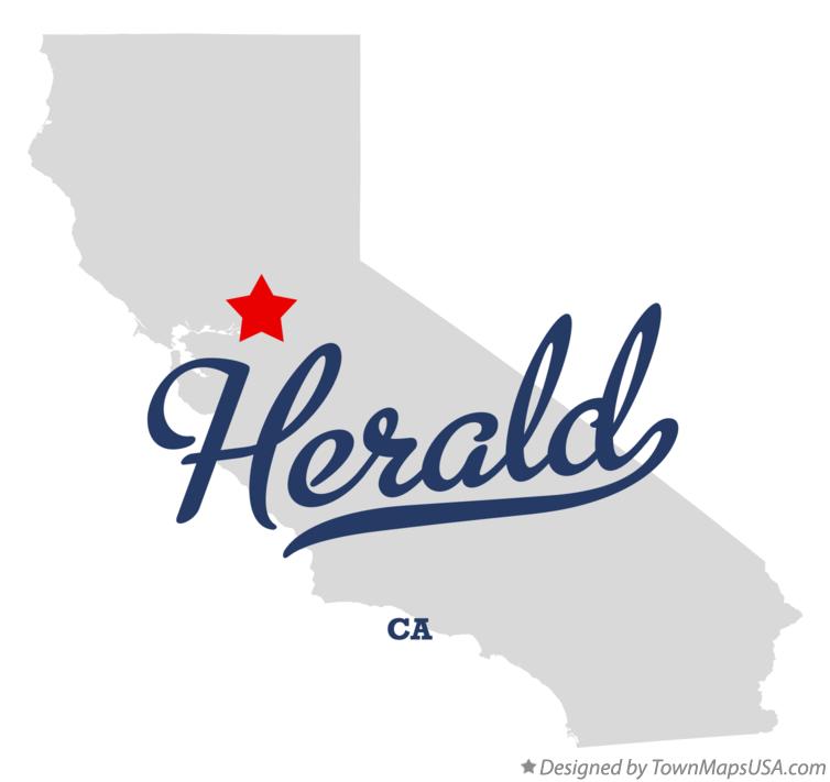 Map of Herald, CA, California