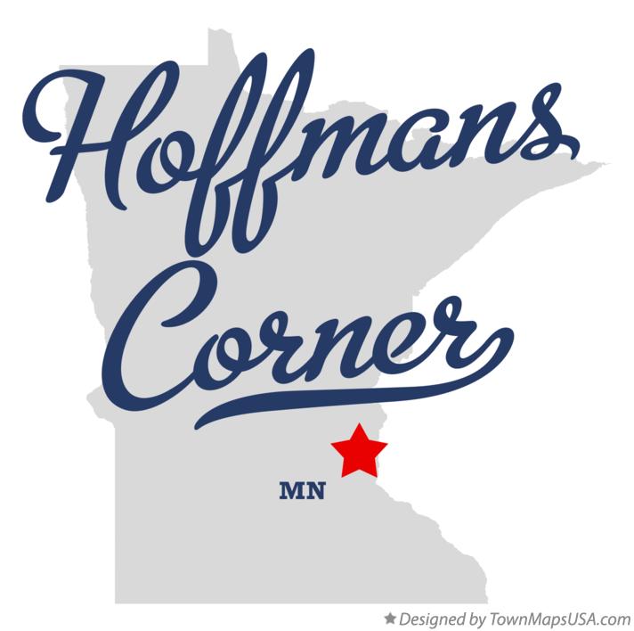 Map of Hoffmans Corner, MN, Minnesota