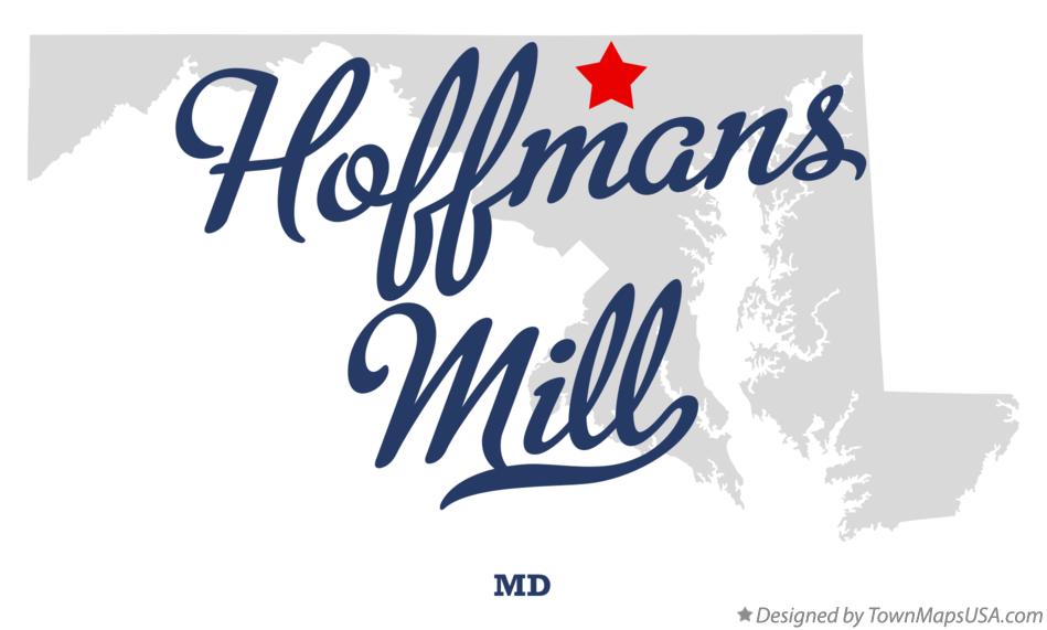 Map of Hoffmans Mill, MD, Maryland