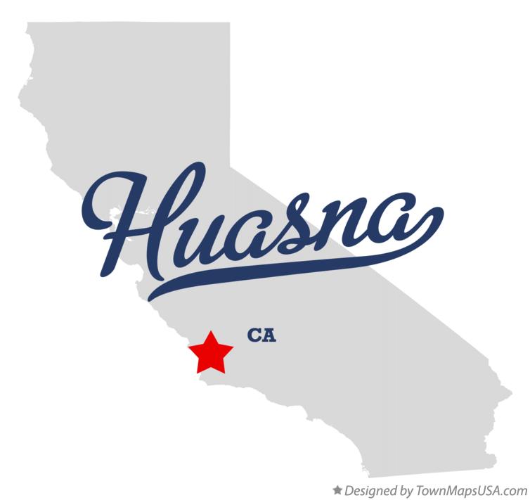 Map of Huasna, CA, California