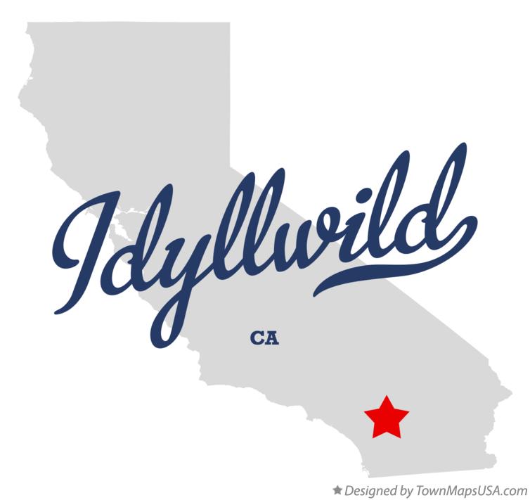 Idyllwild California Map