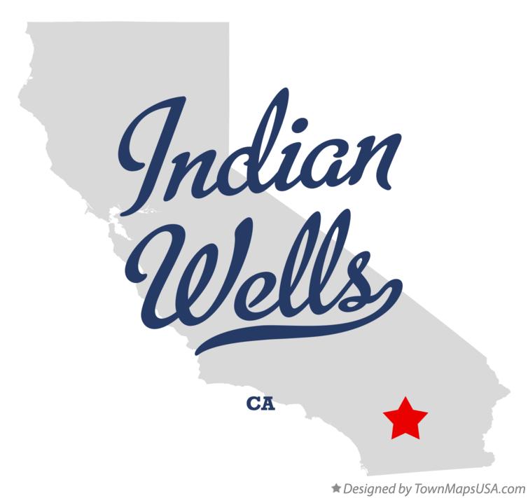 Elevation of Indian Wells, CA, USA Topographic Map Altitude Map