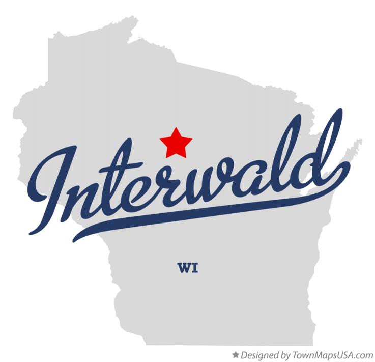 Map of Interwald, WI, Wisconsin