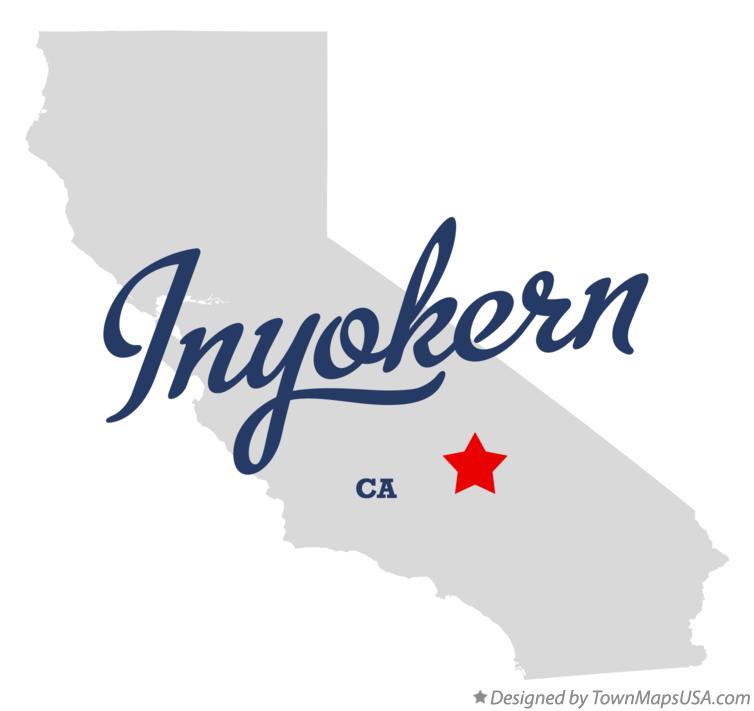 Map of Inyokern, CA, California