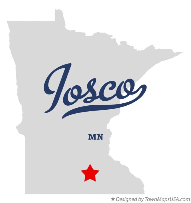 Map of Iosco, MN, Minnesota