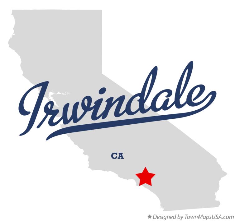 Map of Irwindale, CA, California