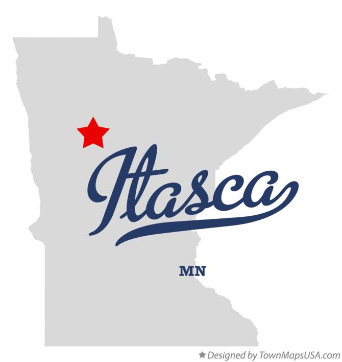 Itasca County Map Detailed