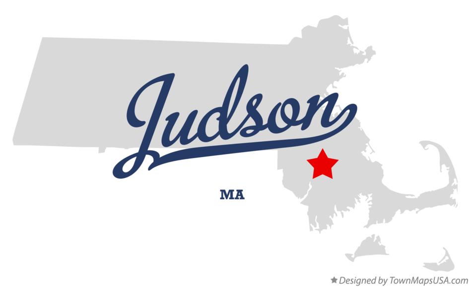 Map of Judson, MA, Massachusetts