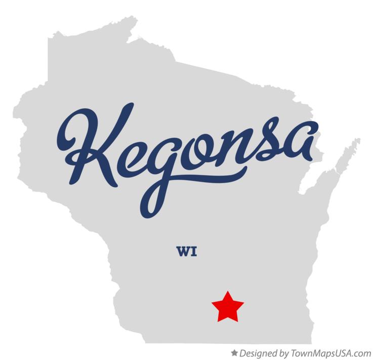 Map of Kegonsa, WI, Wisconsin