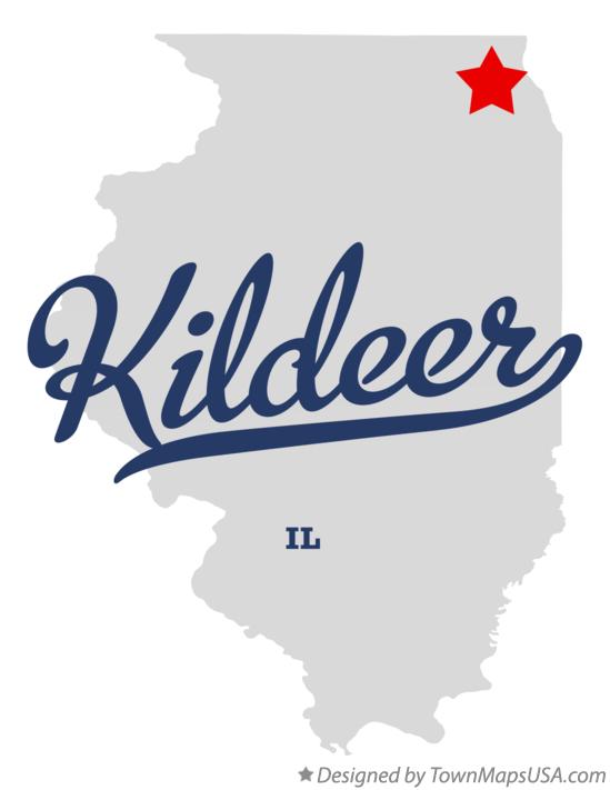 Map of Kildeer, IL, Illinois