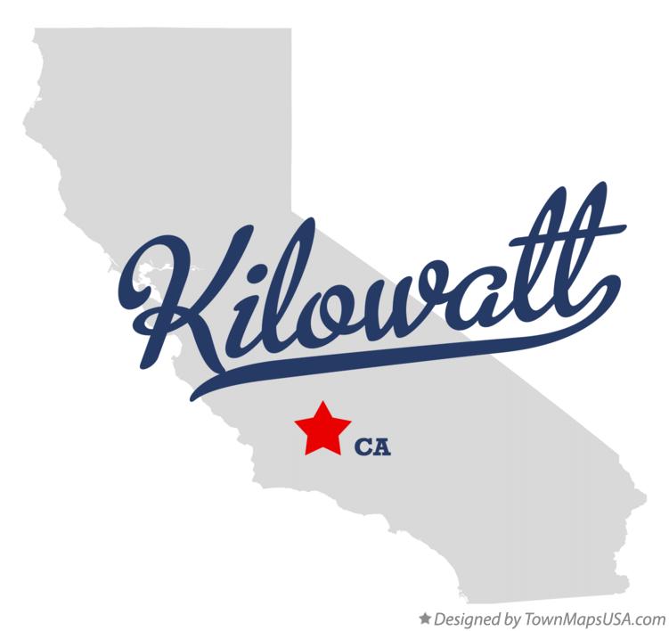 Map of Kilowatt, CA, California