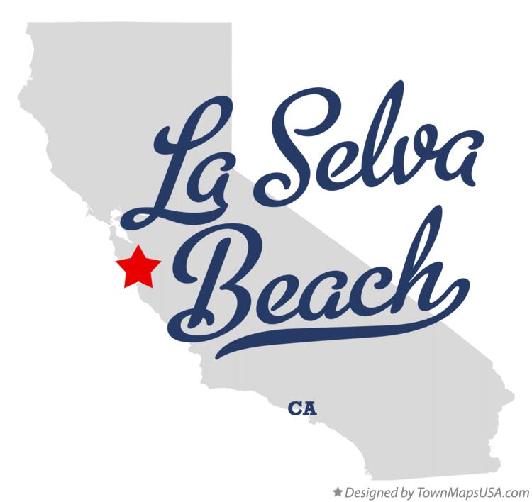 Map of La Selva Beach, CA, California