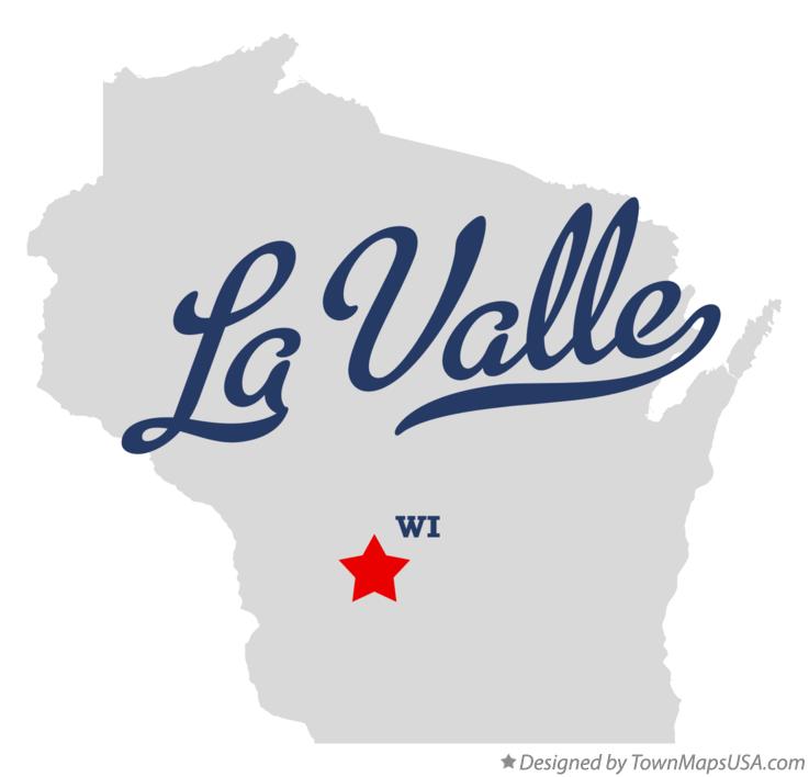 Map of La Valle, WI, Wisconsin