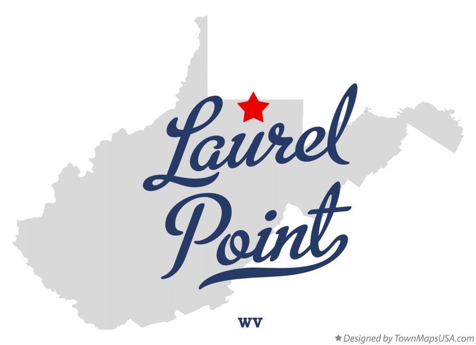 Map of Laurel Point, WV, West Virginia
