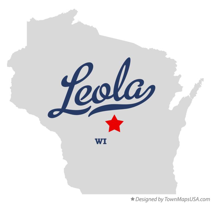 Map of Leola, WI, Wisconsin
