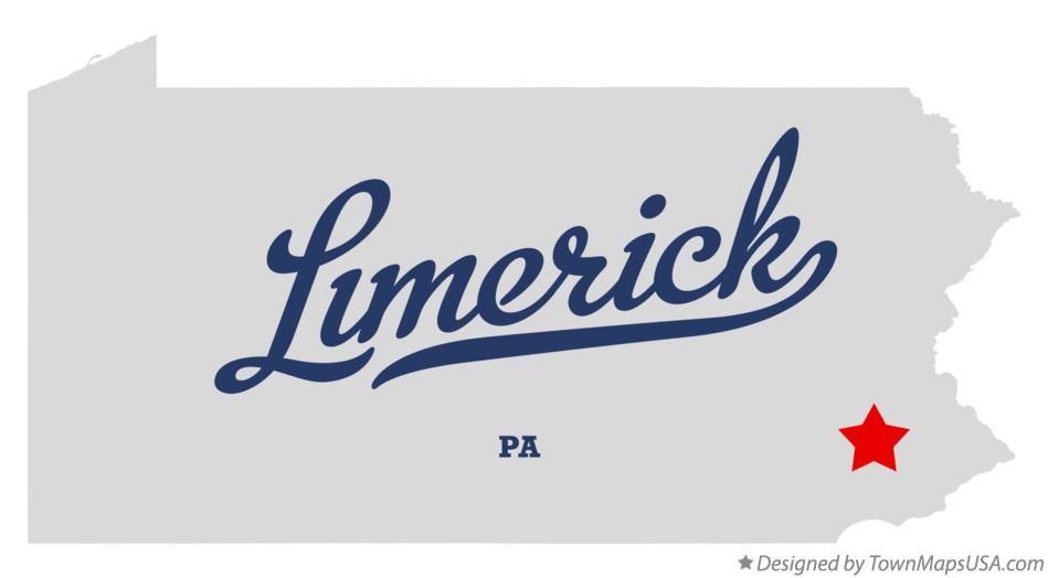 Map of Limerick, PA, Pennsylvania