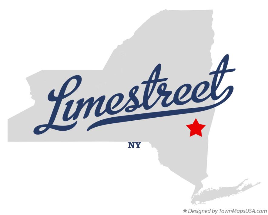 Map of Limestreet, NY, New York
