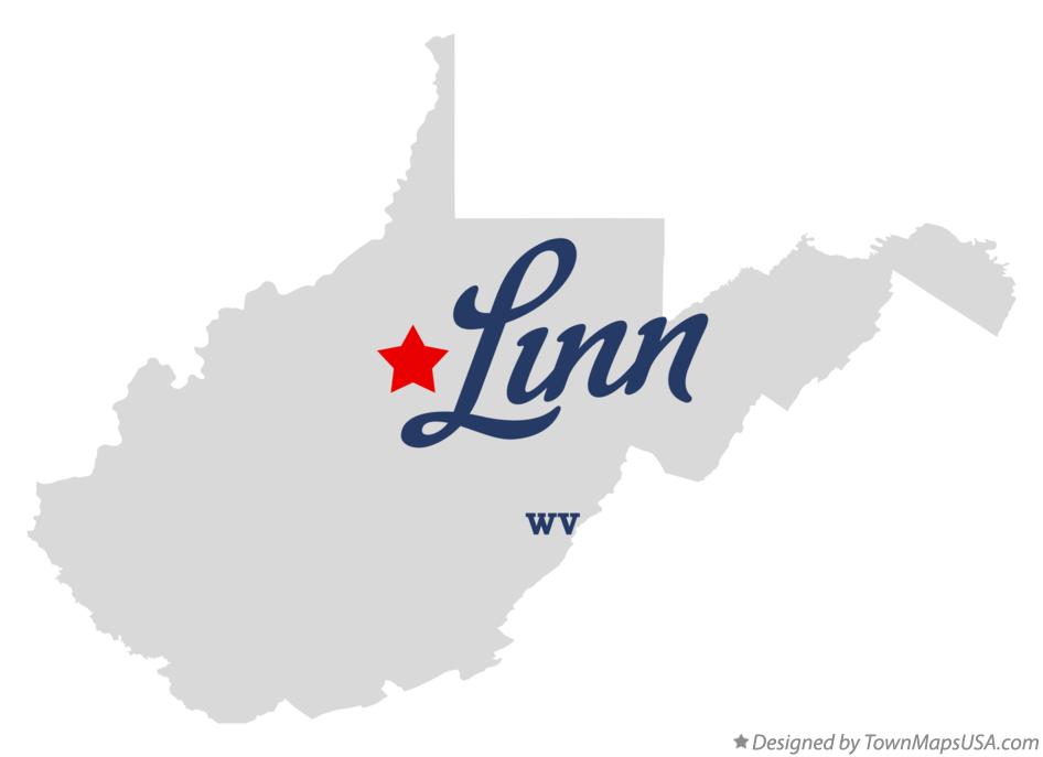 Map of Linn, WV, West Virginia