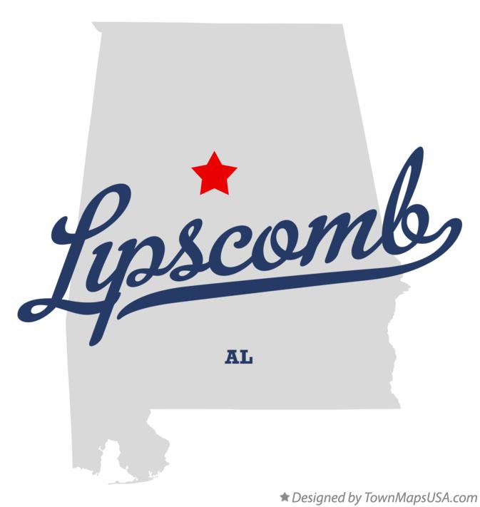 Map of AL, Alabama