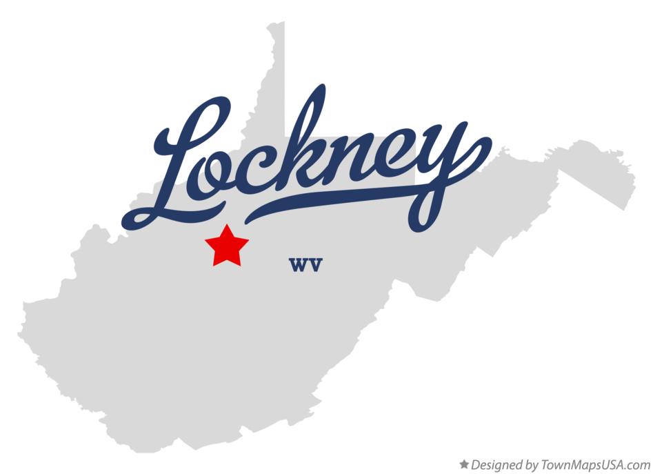 Map of Lockney, WV, West Virginia