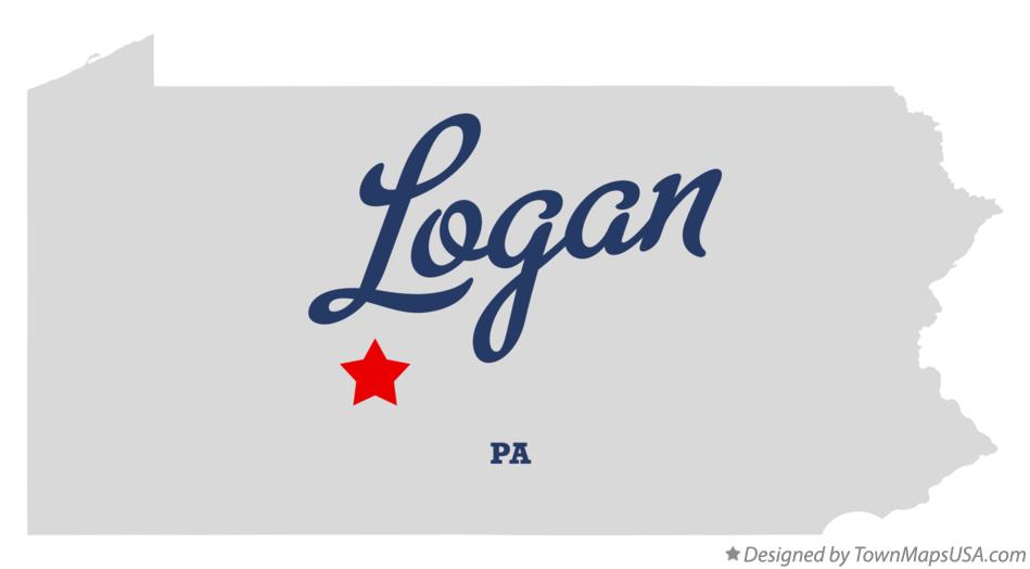 Map of Logan, Blair County, PA, Pennsylvania