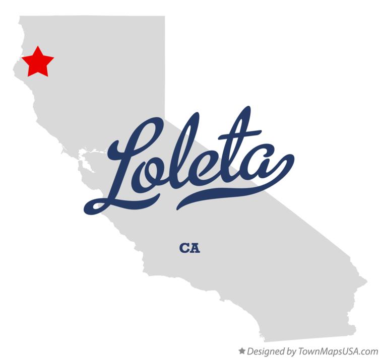 Map of Loleta, CA, California