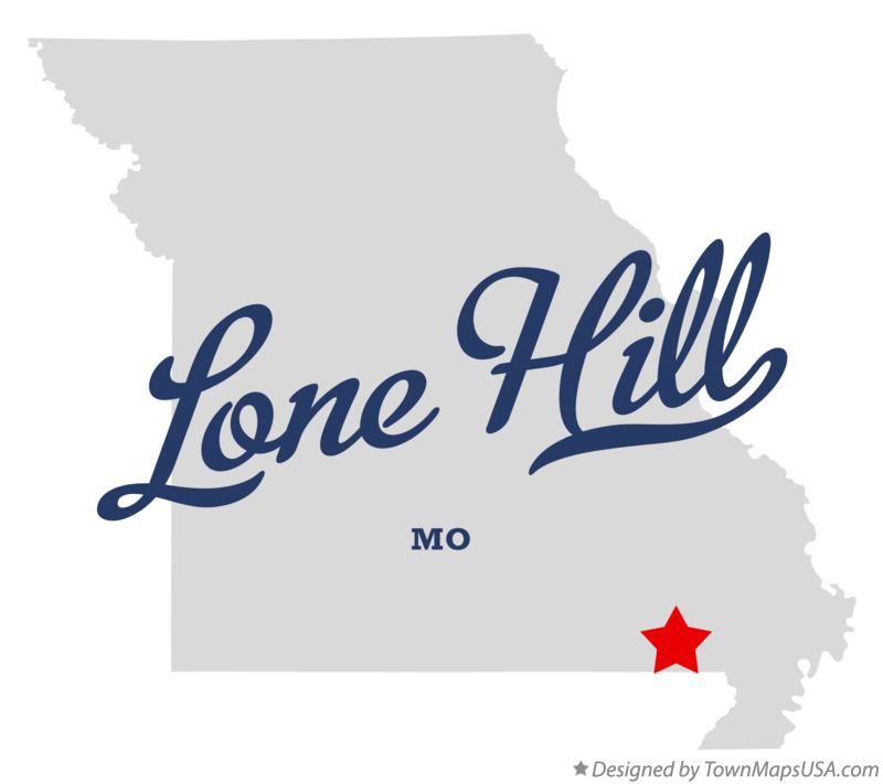 Map of Lone Hill, MO, Missouri