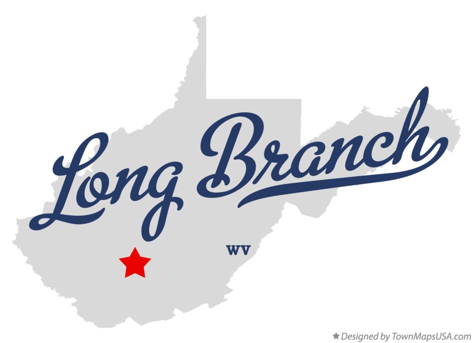 Map of Long Branch, WV, West Virginia