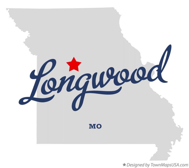 Map of Longwood, MO, Missouri