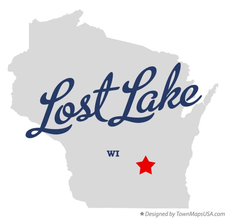Map of Lost Lake, WI, Wisconsin