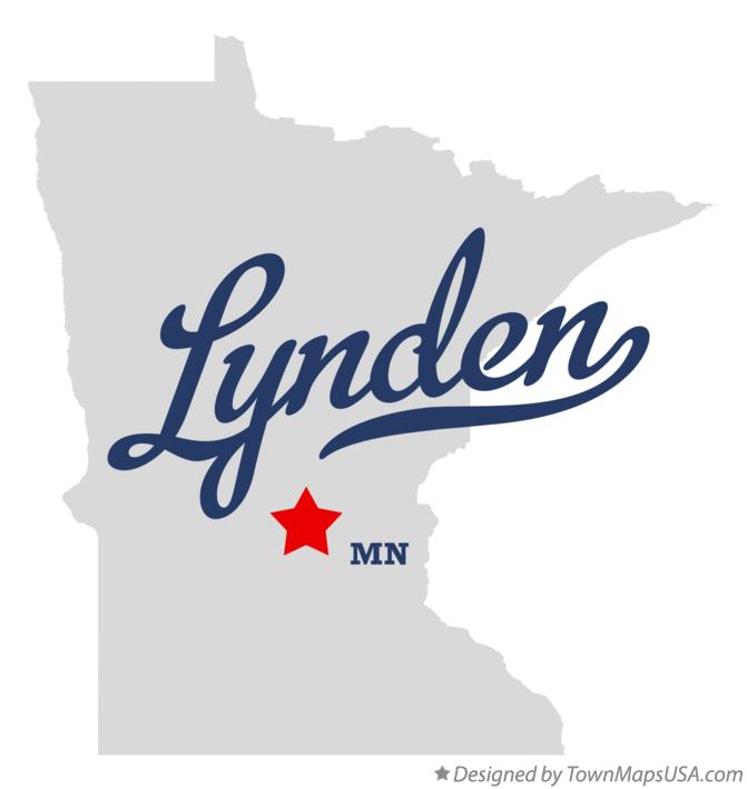 Map of Lynden, MN, Minnesota