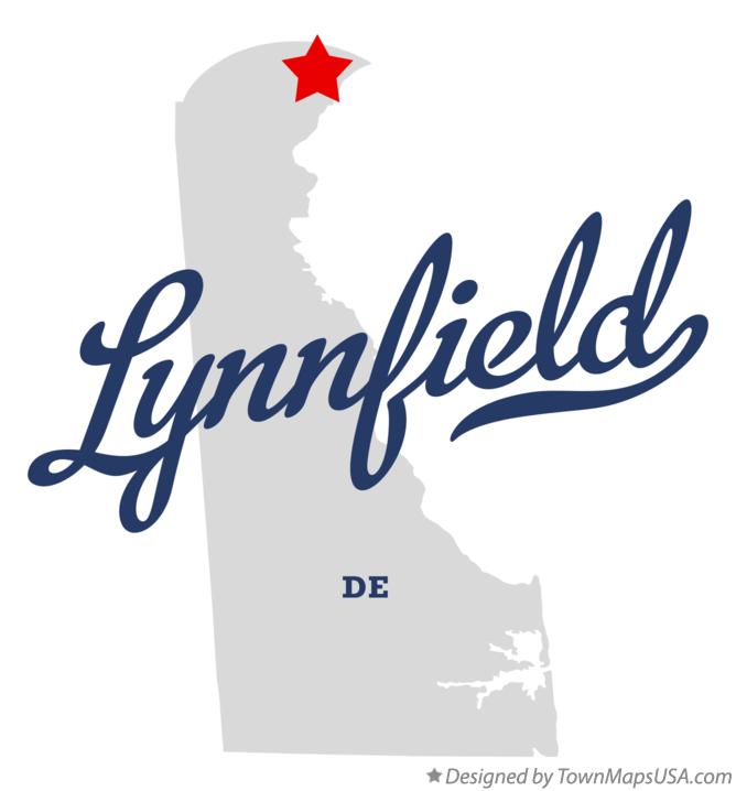 Map of Lynnfield, DE, Delaware